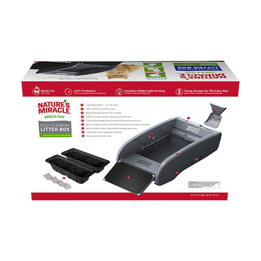 Nature's Miracle® Single Cat Self-Cleaning Litter Box
